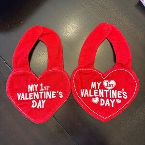 Carter's Red Baby Bib